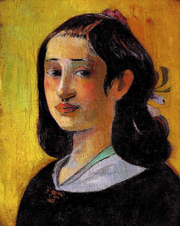 Paul Gauguin The Artist's Mother 1 Norge oil painting art